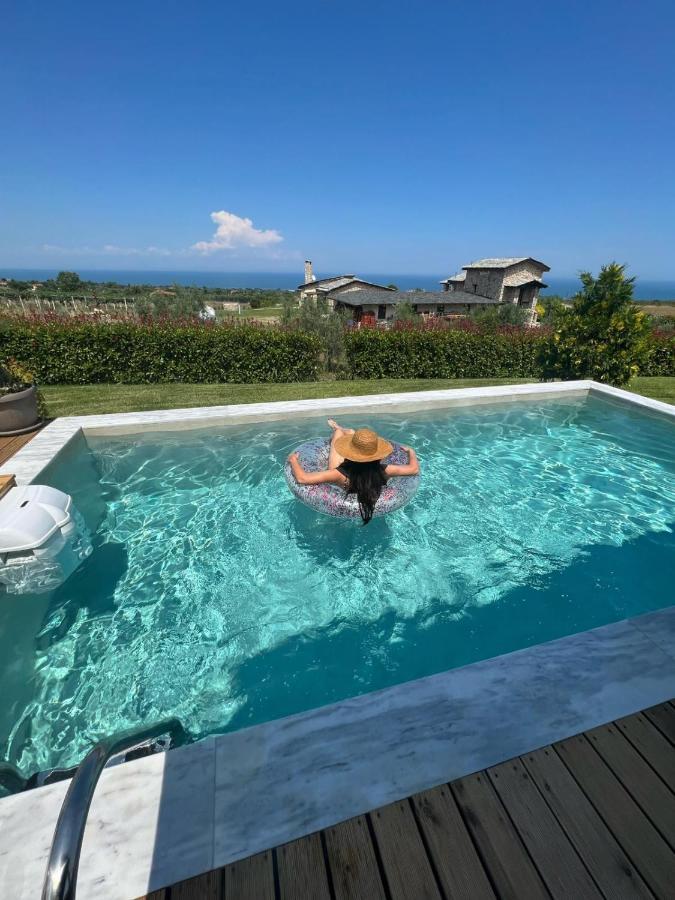 Zeusplace Pool Villa Olympus Riviera Литохоро Экстерьер фото