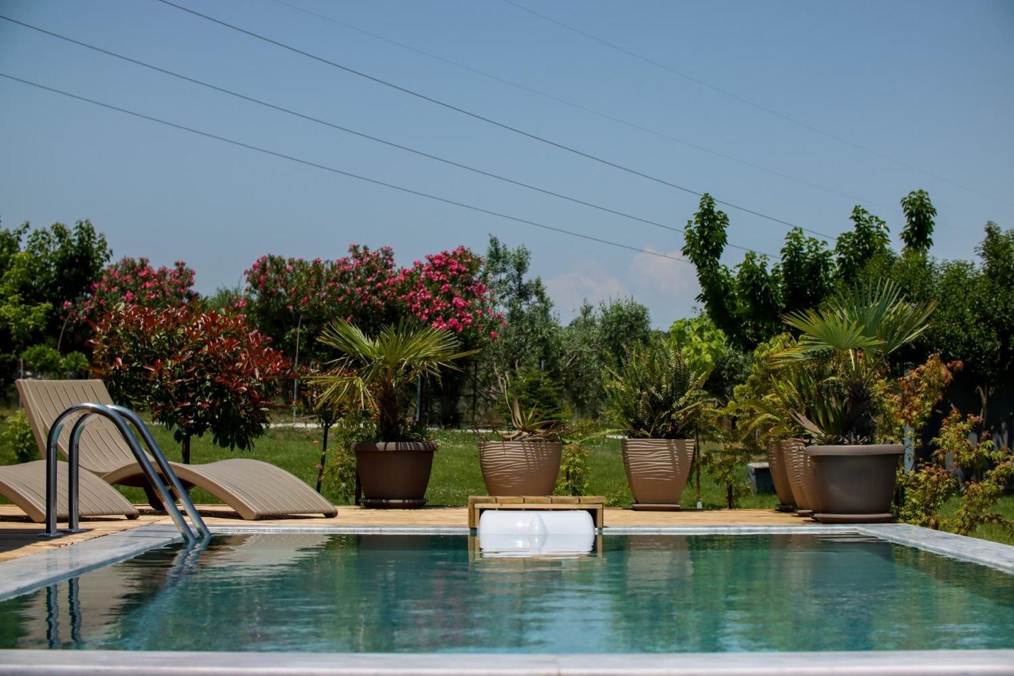 Zeusplace Pool Villa Olympus Riviera Литохоро Экстерьер фото