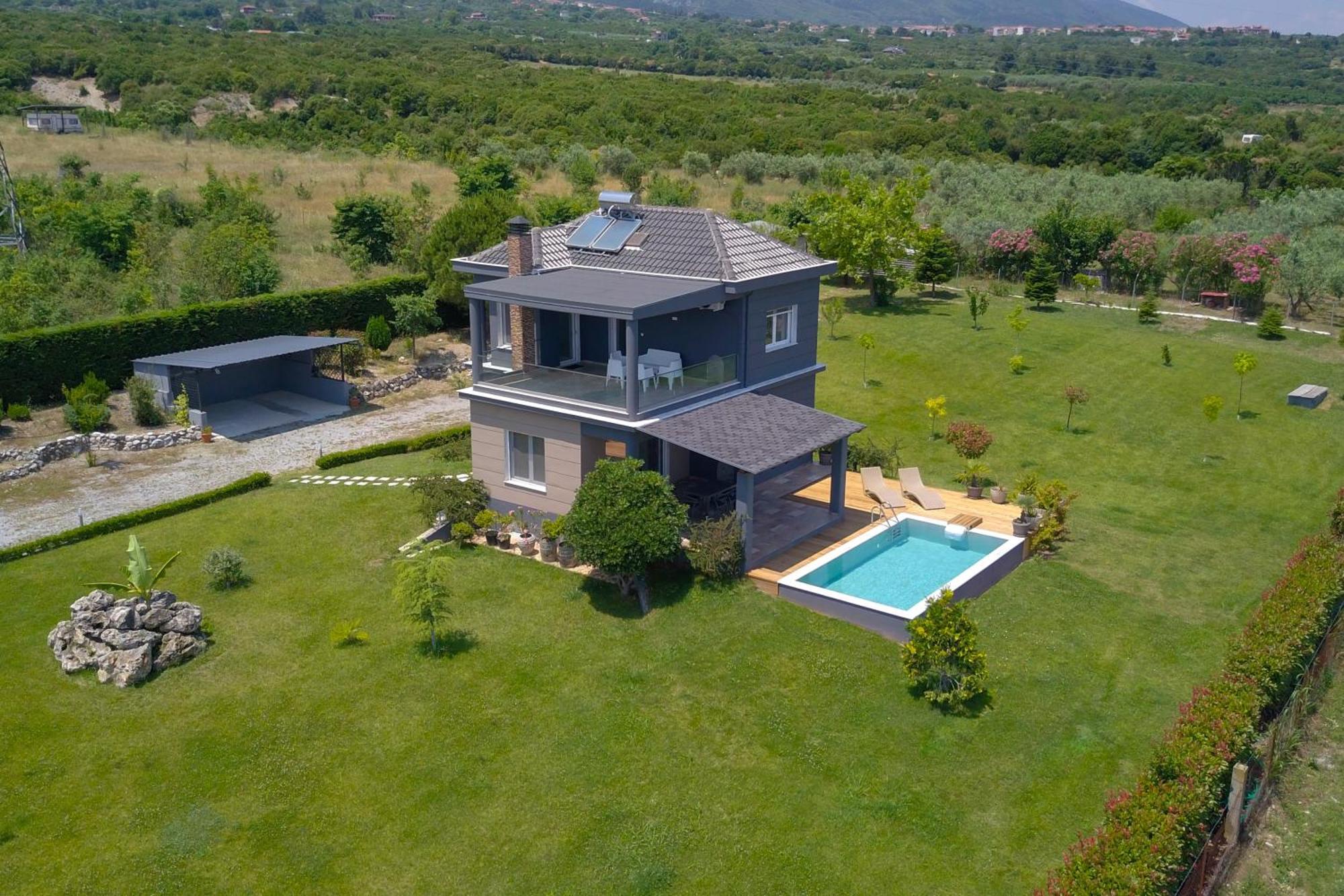 Zeusplace Pool Villa Olympus Riviera Литохоро Экстерьер фото